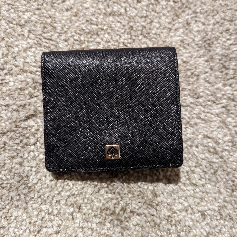 Kate Spade Black Leather Wallet